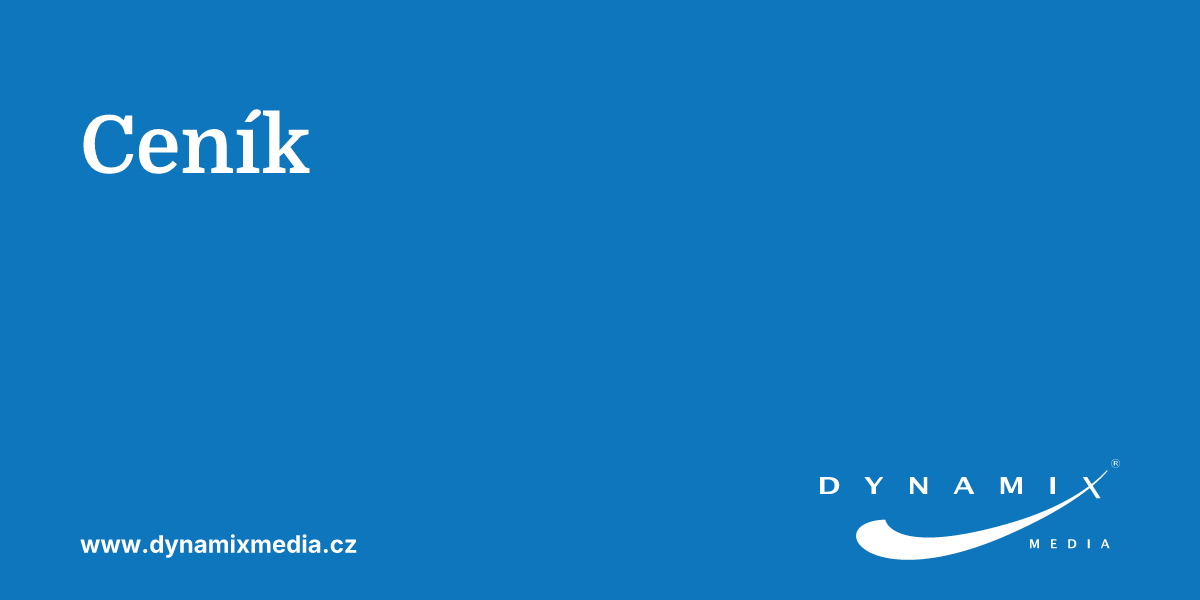 Ceník | Dynamix Media